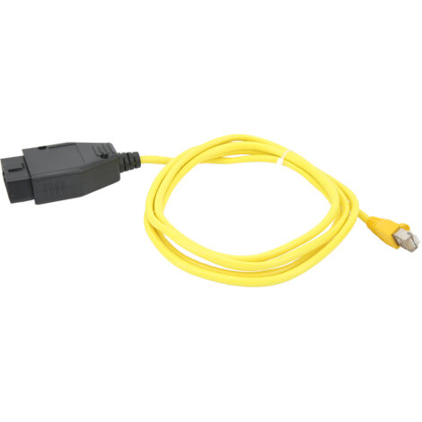 Cble d'interface Ethernet vers OBD2 pour les modules de ligne de données ESYS ENET masquant l'outil de Diagnostic de programmation pour la série 1 3 5 7 F (1/5)