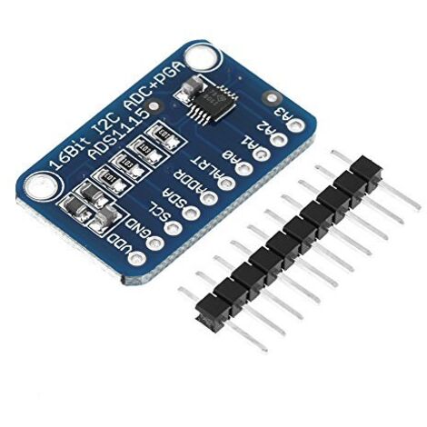 ADS1115 16 bits I2C ADC Development, éléments de signal Convertisseurs de signaux Board Module de conversion analogique-numérique Amplificateur de gain programmable (1/5)