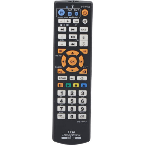 Télécommande intelligente universelle avec fonction d'apprentissage pour TV CBL DVD SAT (1/5)