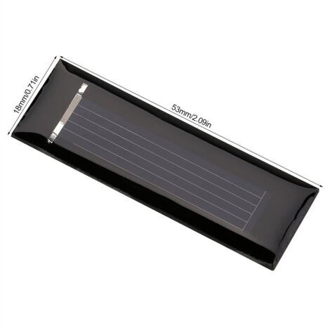 10Pcs Module Solaire de Mini Panneau de 0.5V 100MA Module d'Energie
