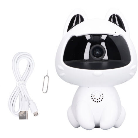 Caméra Surveillance WiFi intérieure étection de personne audio bidirectionnel (1/5)