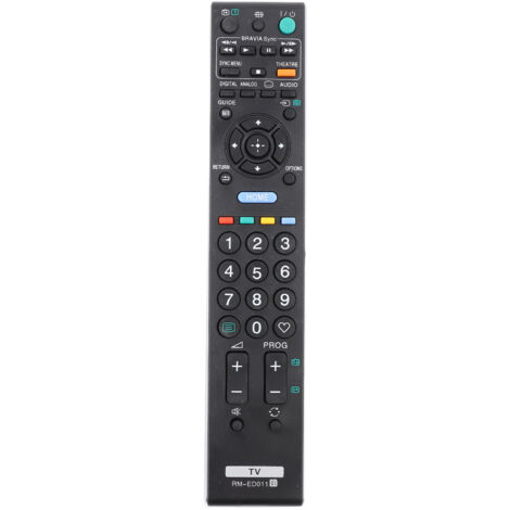 Télécommande universelle LED TV, télécommande intelligente de remplacement pour Sony RM-ED011