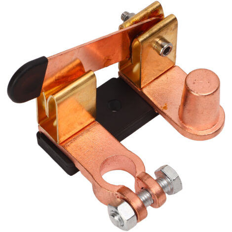 Lame de couteau verticale interrupteur de déconnexion de batterie négative Isolateur de coupure principal pour bateau de véhicule de voiture RV ATV (1/5)