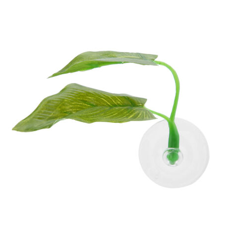 Feuille de plante artificielle Betta Hamac Fish Rest Bed Aquariums Supply Leaves (1/5)