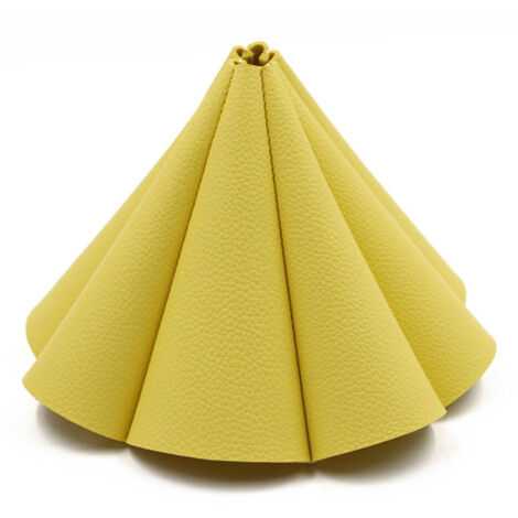 Abat-jour d'extérieur en cuir, Design Unique, robuste, exquis, polyvalent, pour Camping et randonnée (1/5)