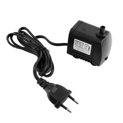Pompe à eau Submersible hydroponique pour Aquarium réservoir d'étang à poissons 220-240V prise ue
