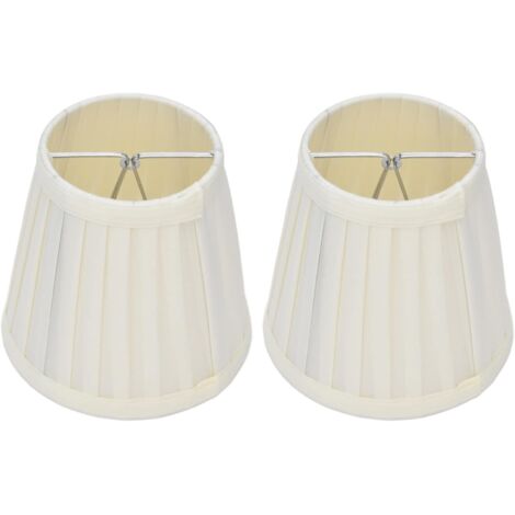 Double petit abat-jour à pince sur ampoule style classique et avancé pour lampe de table applique murale lustre PX30