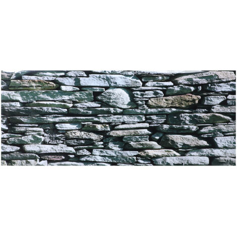 Fond Affiche Décoratif Stonewalling Peintures PVC Autocollant Paysage Image pour Aquarium Fish Tank (1/5)
