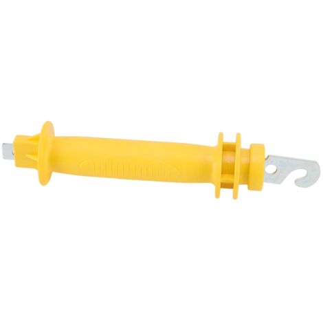 Poignée de clture électrique isolée PE Gate Grip Bar avec crochet en métal pour les pturages de la ferme (1/5)
