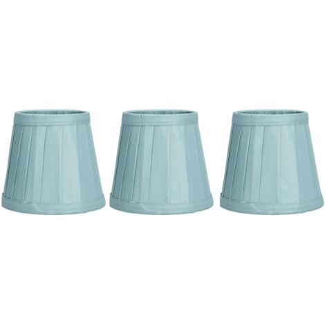 Abat-Jour, E14 3PCS Couvercle de Lampe en Tissu léger et Confortable à Clipser pour Le Salon pour Les Villas pour la Maison pour la Chambre pour Le Bureau(Vert foncé à Clipser) (1/5)