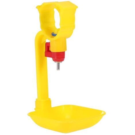 4 pièces en plastique poulet eau potable tasses poule oiseau automatique buveur mangeoire boisson outils (1/5)