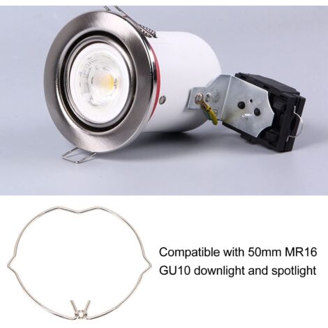 Pot Light Spring Clips Downlight Clip Spring Ring, Fermement fixé Downlight Retaining Spring ...