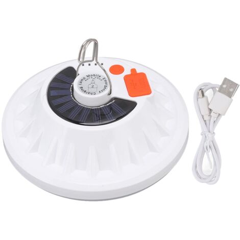 bangminda Lot de 2 LED Lanterne Camping Lampe Camping USB Rechargeable 5 Modes Luminosité Lanterne Portable Étanche à Suspendre pour Tente Pêche Jardin Exterieur Randonnée Patio