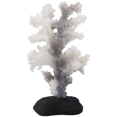 Lumineux Corail Anémone Aquarium Silicone Simulation Plante Fish Tank Aménagement Paysager Ornement Gris