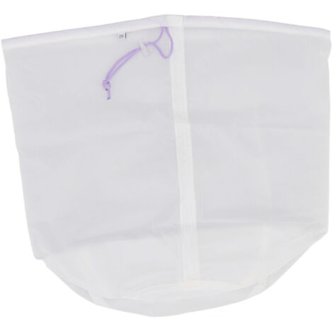 Sacs de brassage de 5 gallons Sac de filtrage du vin Maille extra fine pour brassage maison Lait Miel Violet (25micro) (1/5)