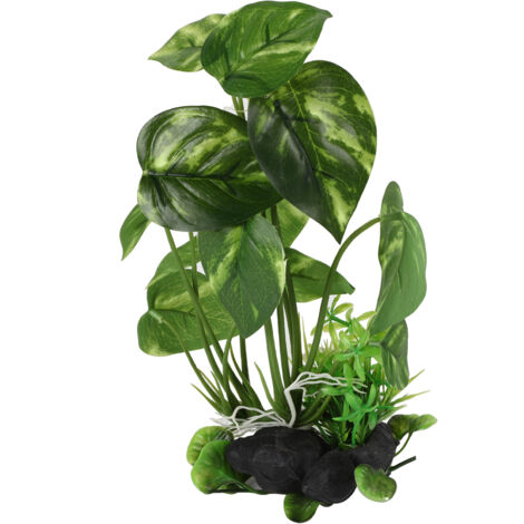 Ornement de plante de corail vif artificiel pour les terres de jardin de réservoir de poissons sous-marins d'aquarium (1/5)