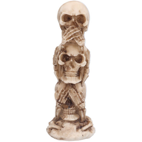 Déco Halloween Originale – Petit Crâne En Résine Crane – Parfait Pour Ambiance