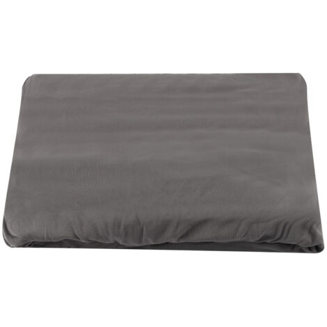 Housse de canapé d'angle en polyester 3 + 2 places en forme de L, housse de protection pour meubles de maison (gris) (1/5)
