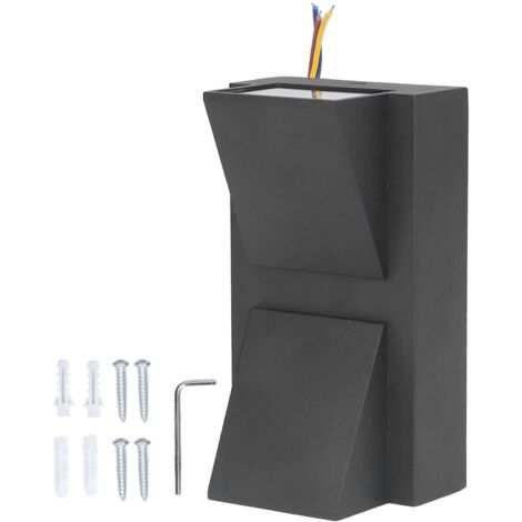 Applique murale d'extérieur LED étanche 12W AC85265V Up Down Lampe de jardin double tête (1/5)
