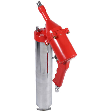 Kikuo Pistolet Graisse Manuel 600 CC Avec Poignée Une Main - Pompe Graisse 8000 PSI Bleu