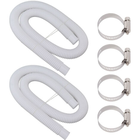 Tuyau de Rechange pour Piscine - Tuyau de Piscine - Pour Piscines Hors Sol- Compatible avec Pompe Filtrante 330 GPH, 530 GPH et 1000 GPH (1/5)