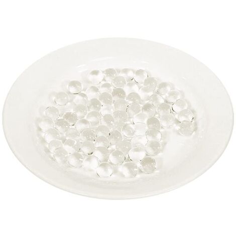 Perles d'eau 3000 pièces comprimés Cristal Sol Boue Plant Fleur Gel Balles Maison De Mariage Festival Décorations 10 Couleurs (Transparent) (1/5)