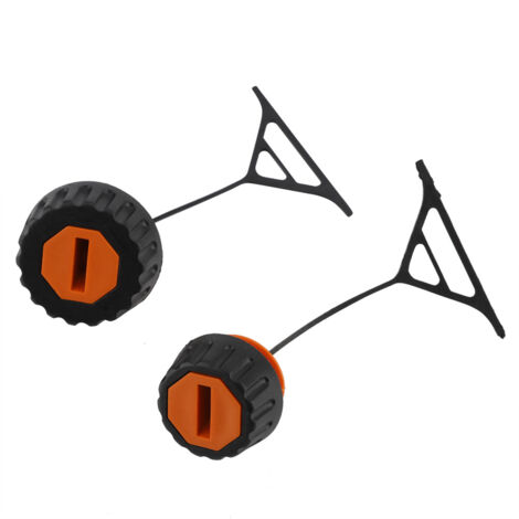 2 pièces bouchon de gaz pour STIHL 028 038 020 021 023 024 025 026 034 036 048 bouchon de mazout pièces de trononneuse (1/5)