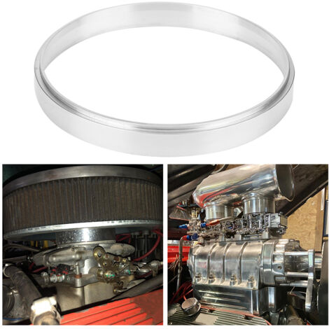 Entretoise de Filtre à Air de Carburateur en Aluminium pour Edelbrock/Holley/Démon/Carter/Rochester avec Ouverture de Carburateur de 5 1/8 Pouces[1/2"] (1/5)