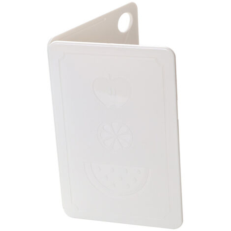 Planche à découper de cuisine pliable planche à découper de fruits en plastique Portable pour pique-nique en plein air Camping riz nordique blanc 20x12.5x0.8cm (1/5)