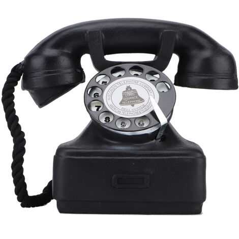 Vintage rétro Antique téléphone fixe téléphone maison bureau décor ornement photographie accessoires (1/5)