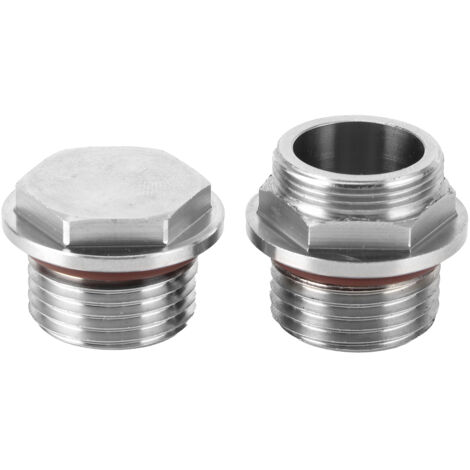 Kit de montage de Conversion d'injection de carburant à carburateur 2 pièces en acier inoxydable pour accessoire de carburateur de moto (1/5)