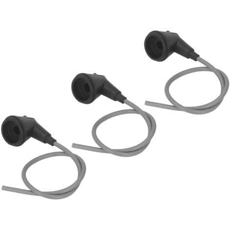 Kit de Câble D'allumage de Bougie D'allumage, 3pcs Câble D'allumage de Tronçonneuse Accessoires de Tronçonneuse Ensemble de Fils de Bougie D'allumage de Tronçonneuse Professionnel (1/5)