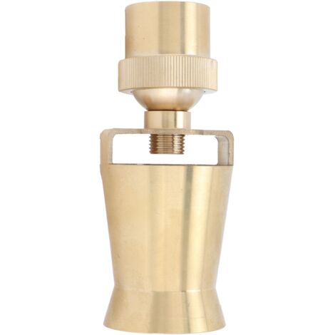 Tour de glace en laiton cèdre fontaine à eau buse tête de pulvérisation réglable étang SprinklerG1 filetage femelle 32mm (1/5)