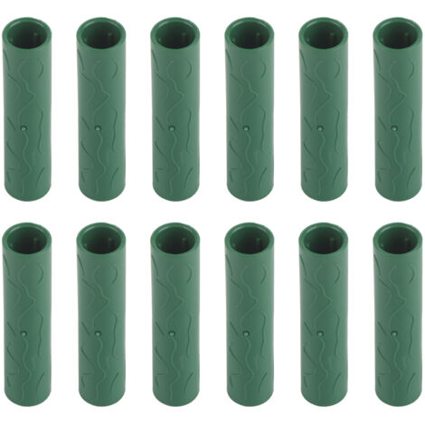 12 pièces jardin piquet tuyau de raccordement vignes plantes grimpantes Support piquets connecteurs 11mm diamètre intérieur (1/5)