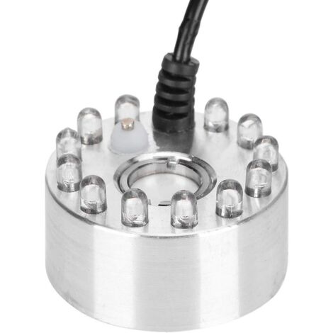 Pompe à Eau Miniaturisée 5V USB Avec Brumisateur LED – Fontaines, Jardins, Étangs – Noir