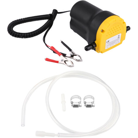 Pompe de transfert Diesel d'huile de moteur d'extracteur de liquide de cc 12V 60W 250L/heure pour la moto de voiture Quad (1/5)