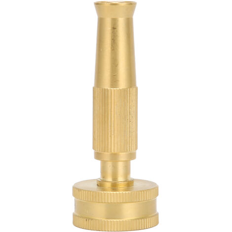 Buse de tuyau d'eau en laiton à filetage femelle G3/4, accessoire de buse de pulvérisation d'irrigation de jardin (1/5)