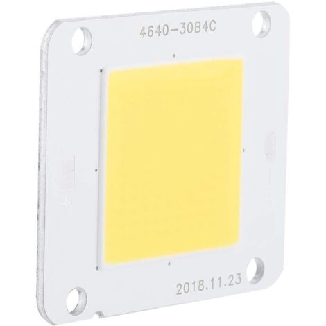 Éclairage de Panneau COB, Source de lumière de Projection 50W Éclairage LED intégré de Longue durée COB Lumineux pour Source de lumière de Voiture(3000-3200K-blanc Chaud) (1/5)