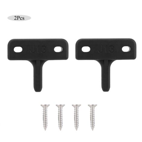 Kit de séjour de fixation de fenêtre de halls de serre 2 pièces chevilles plates robustes durables (1/5)