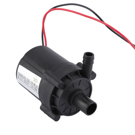 Fil de pompe à courant continu de moteur sans brosse de pompe à courant continu de circulation réglable de l'eau 12V (1/5)