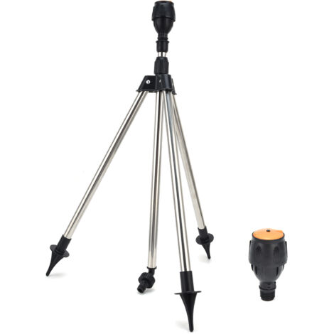 Arroseur rotatif automatique avec trépied, buse d'arrosage à 360 degrés pour l'irrigation agricole du jardin (1/5)