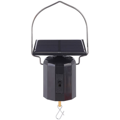 Ornement de carillon de vent de moteur écologique à énergie solaire accrochant le moteur tournant (1/5)