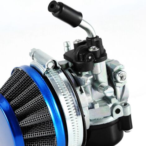 Filtre à Air Plié Bleu 38mm Pour Moto ATV Dirt Bike - ABSOPRO Nettoyeur D'Air Performant