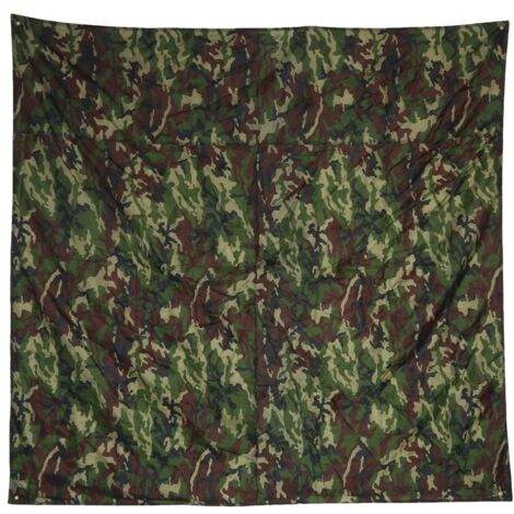 Camouflage Extérieur Portable Léger Imperméable Tapis RainTent Bche Abri (22m) (1/3)