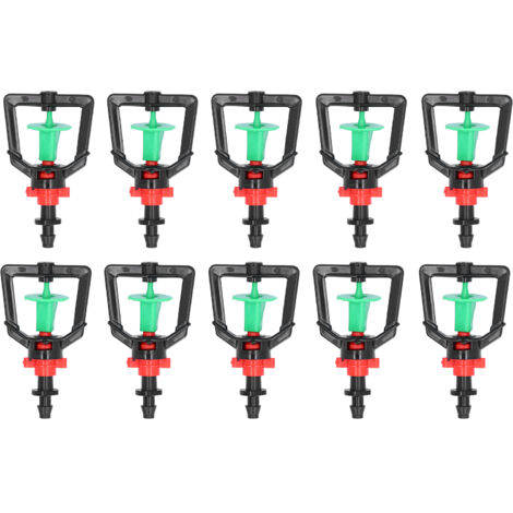 10 Set Rotatif G Type Micro Buse Plantes Arrosage Arrosage Réfraction Buse De Pulvérisation pour Serre (1/5)