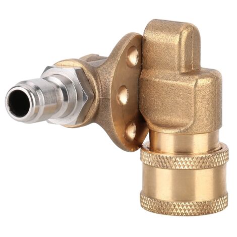 Buse réglable haute pression à 5 niveaux 1/4 ''raccord rapide rondelle (1/5)