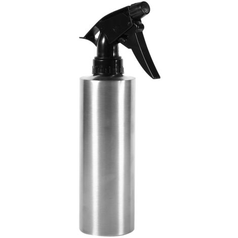 Vaporisateur vide Pulvérisateur Remplissable 304 en acier inoxydable main Appuyant sur Arrosoir Arrosage Pot Bouilloiremulti fonctionnelle Pression de Pompe Intérieur Jardin Extérieur Plantes (350ML) (1/5)