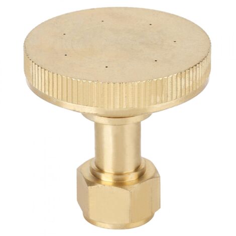 Buse de brumisation, raccord de brumisation, filetage femelle 1.7 1.6in / 4 "pour la production de pépinières de fleurs Ameublement de la production agricole Balcon(7 eyes copper straight) (1/5)