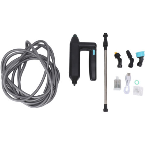 Pulvérisateur électrique de jardin portatif extérieur, baguette de pulvérisation d'eau de jardin électrique Portable pour l'arrosage du jardinage, ensemble de 8m (1/5)