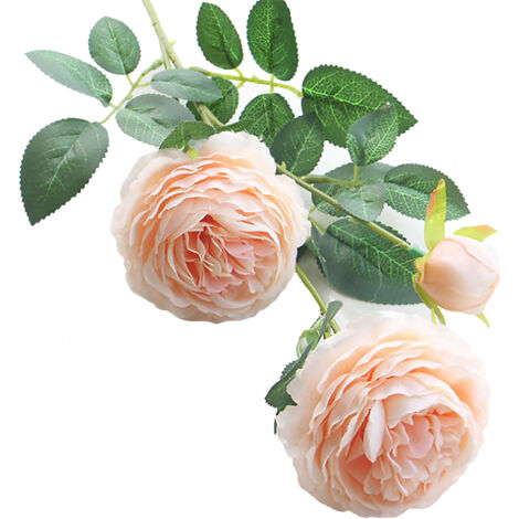 Fleur de Simulation de Mariage à la Maison, Fleur de Pivoines Artificielles pour la Décoration de Fête de Mariage à la Maison (B) (1/5)